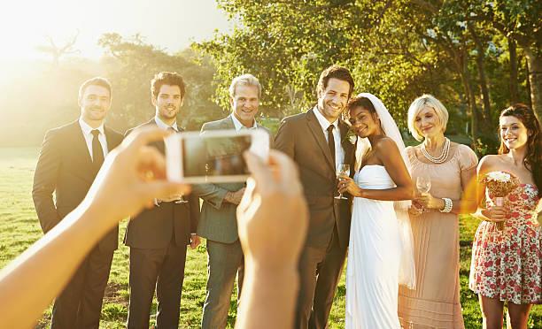 Wedding photo collection collage